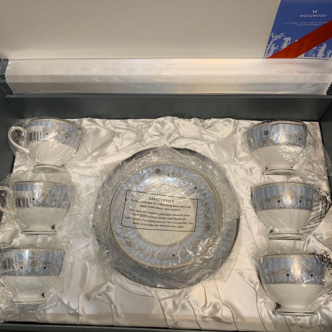 未使用　ウェッジウッド アレクサンドラ　カップ＆ソーサー　デザートプレート　等
