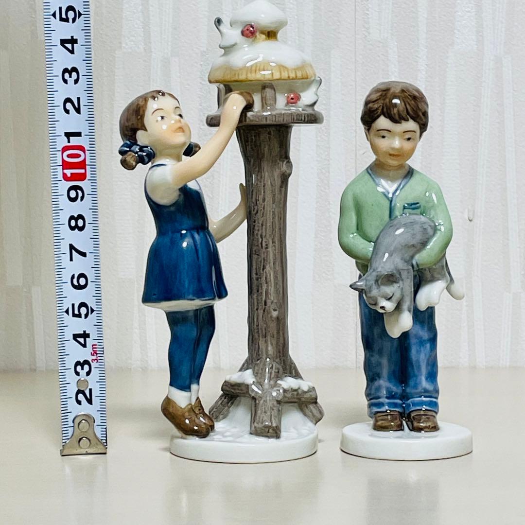 ロイヤルコペンハーゲン Annual Figurine 2001年 2個セット