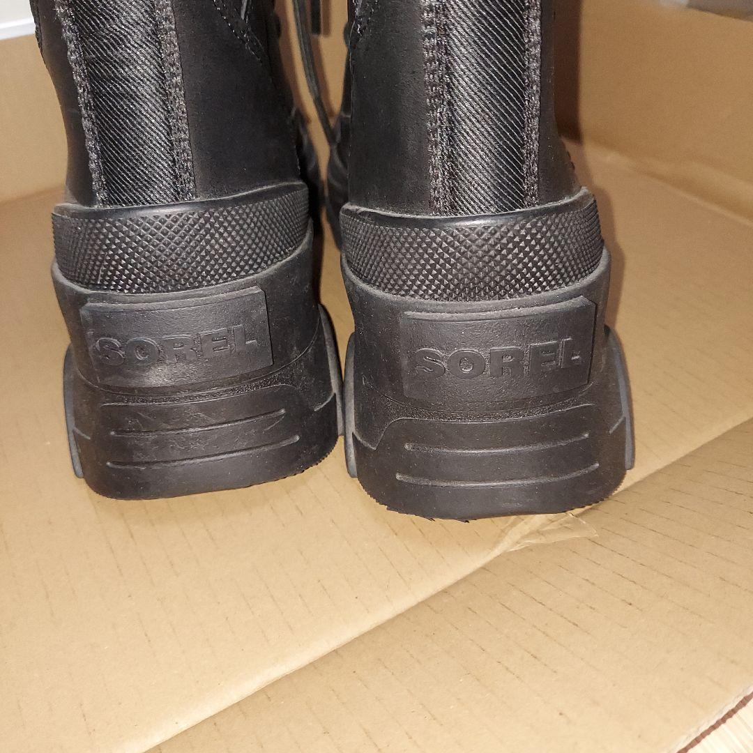 SOREL WMNS サイドゴア 38　ソレル　ワークブーツ　防水