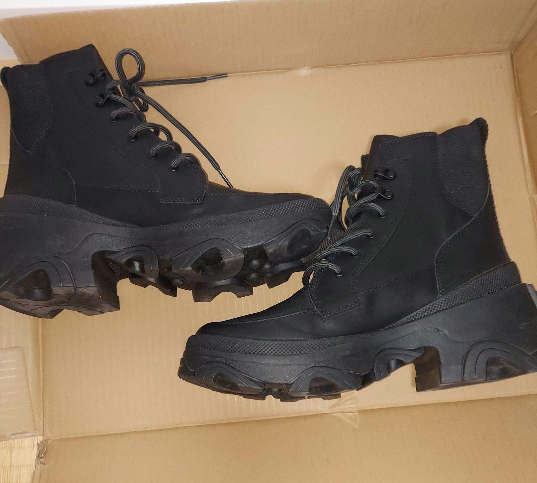 SOREL WMNS サイドゴア 38　ソレル　ワークブーツ　防水