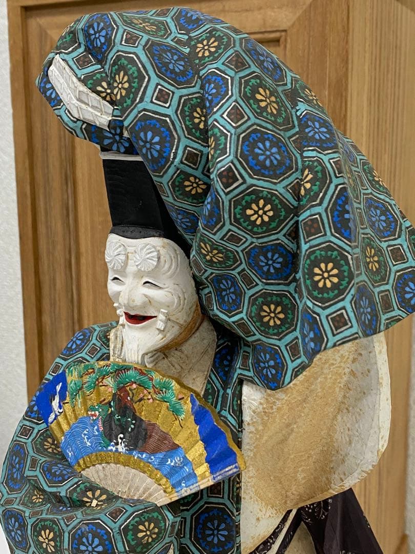 3-2424 翁・能彫　吉田満刀　作