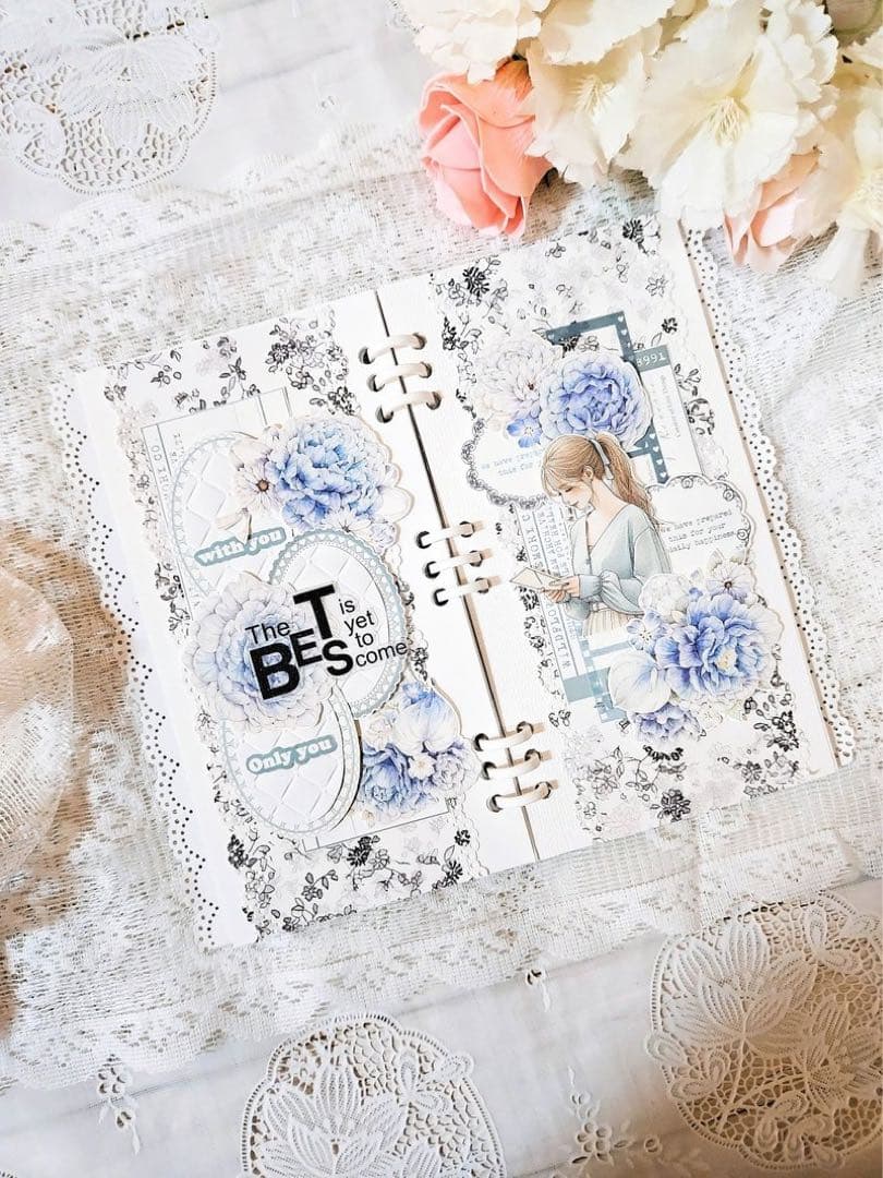 コラージュ素材　紙もの　素材紙　【2483】