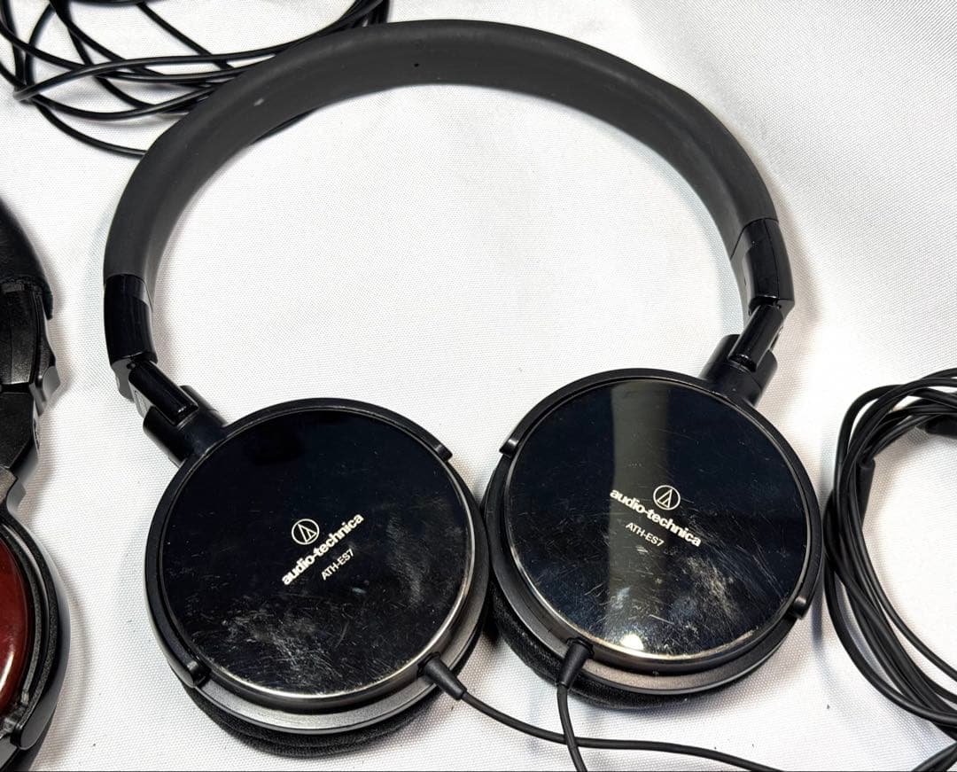 オーディオテクニカ ATH-ESW9 ES7 ヘッドホン ４台まとめ 動作確認