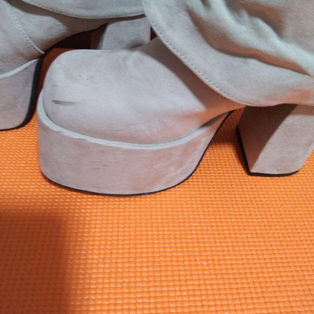 EMODA ルーズフレアカバーフィットブーツ（M）