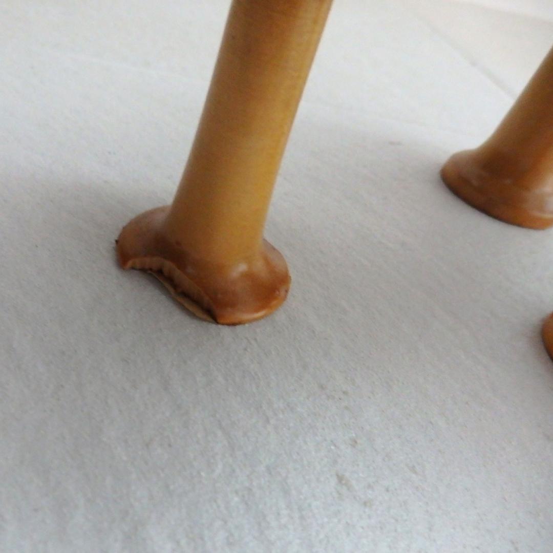 ヴィンテージ　きのこ　木製　置物　3個セット　木彫り