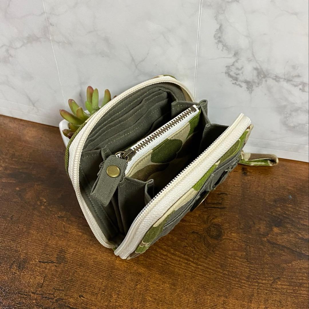 専用*No.24 デニムリメイク【お財布付 スマホショルダー・短財布】バッグ