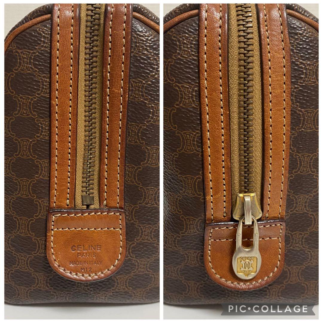 CELINE セリーヌ マカダム ミニボストン M12 ヴィンテージ 2way