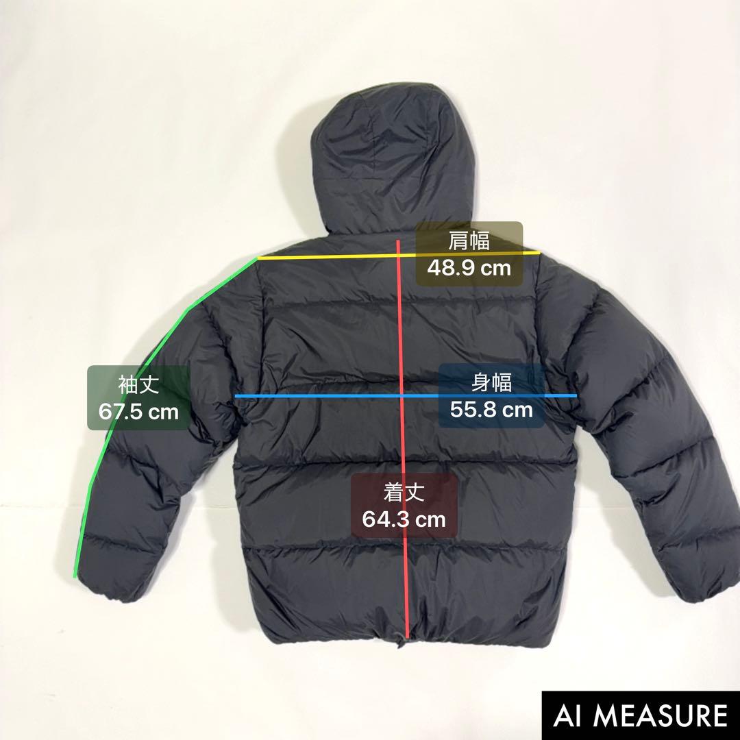 ナンガ ノーザンライトダウンジャケット アウター フード ブラック S