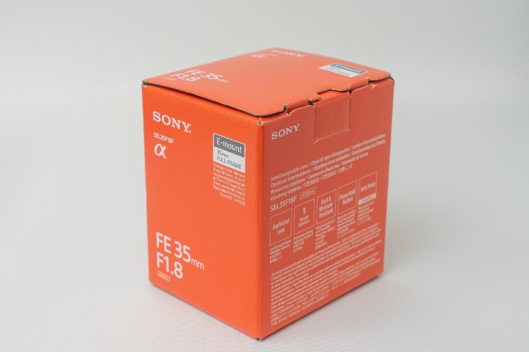 SONY FE35mm F1.8 Eマウントレンズ SEL35F18F