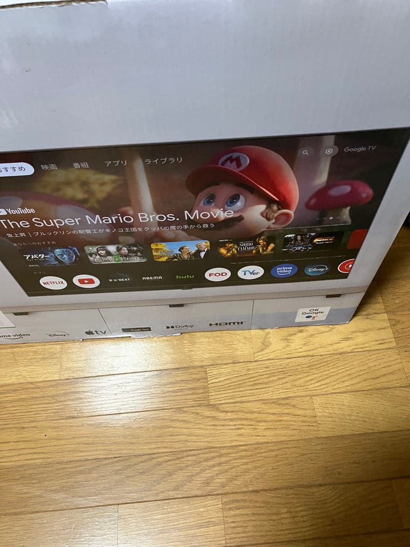 TCL.2024年製品Google TVチューナーレス‼️新品未開封品ラッピング品