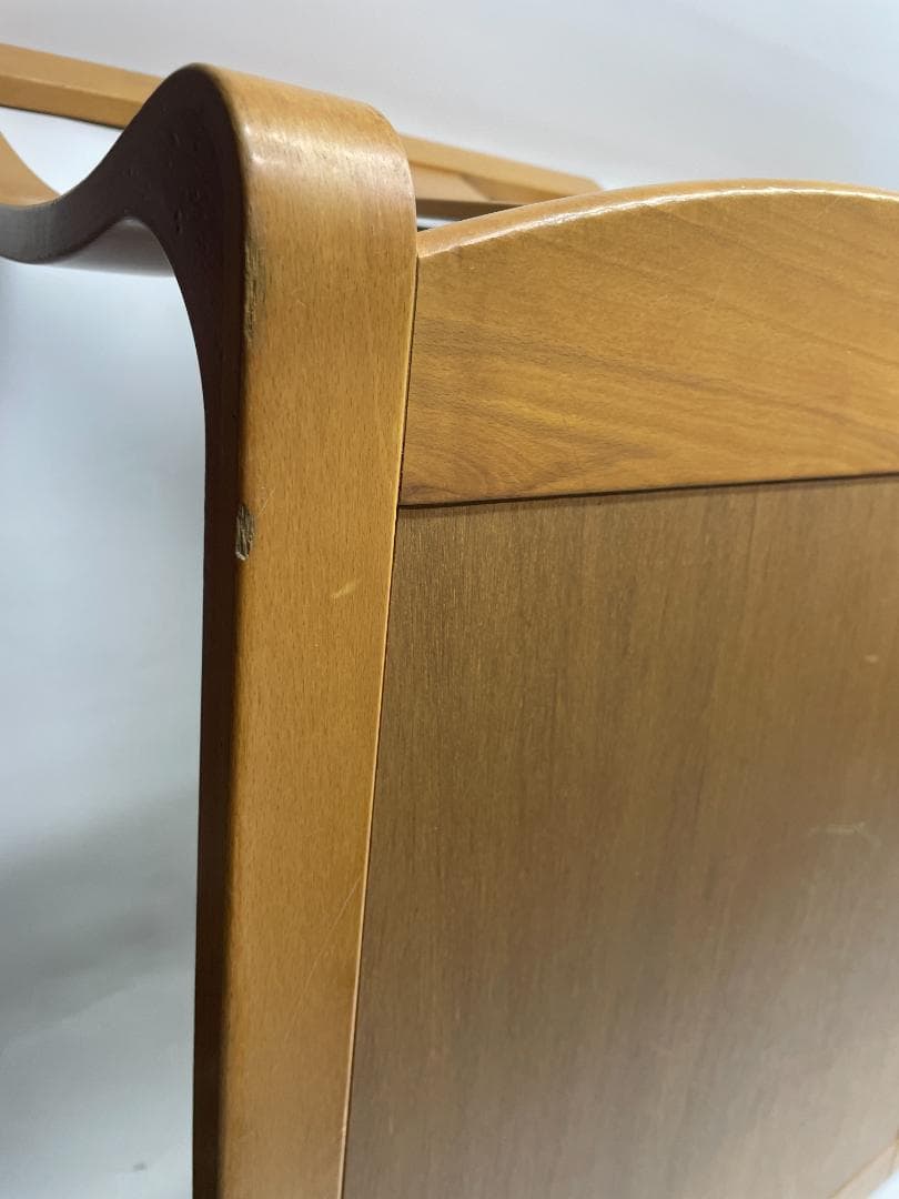 高級座椅子　日本家具　木製　和モダン座椅子 4脚セット 04c24