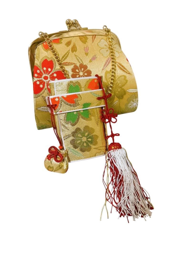 式部浪漫ブランド着物♡七五三　7歳　女の子　フルセット　一式　ピンク系　ゴールド