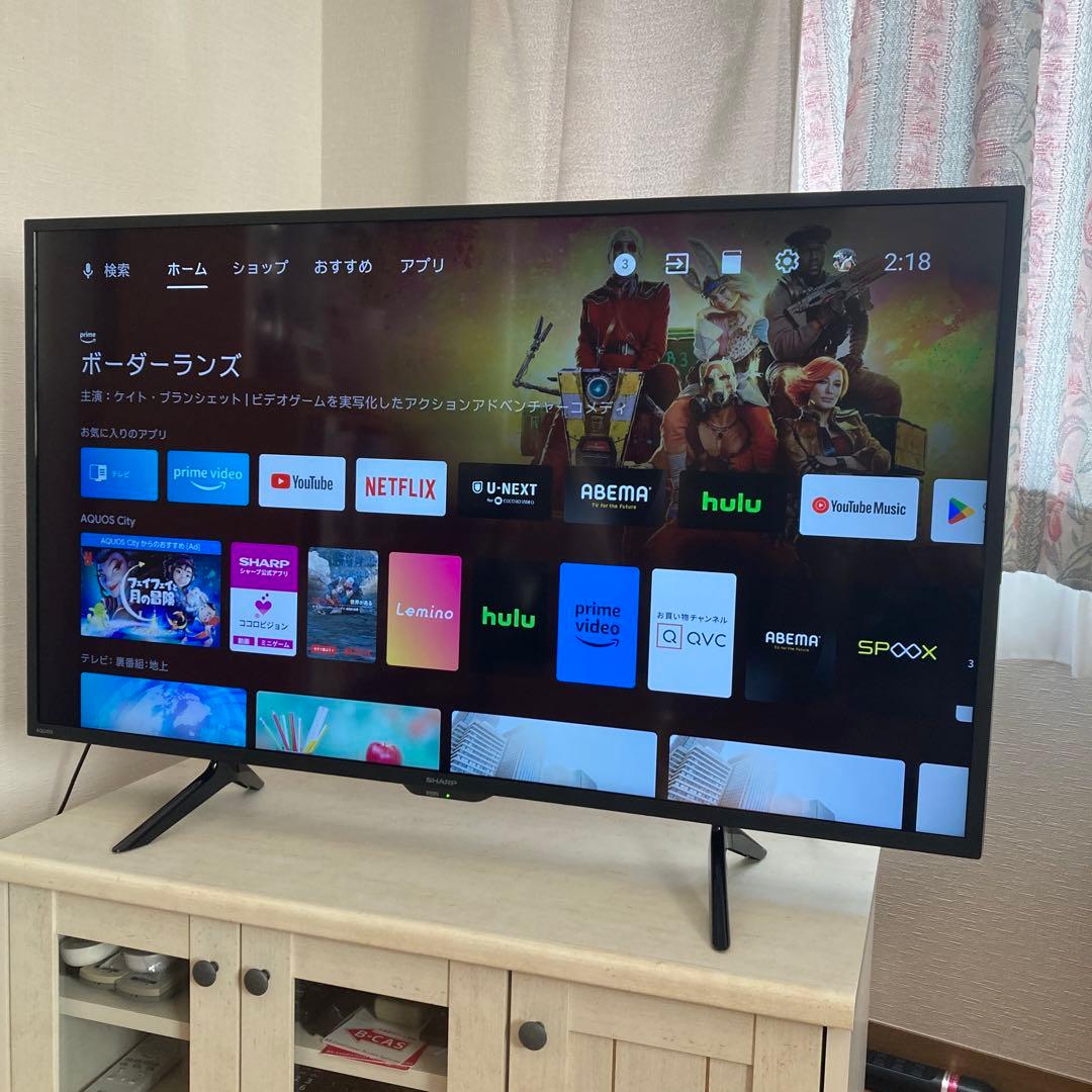 SHARP AQUOS 4T-C42DJ1 4K 2023年製 美品
