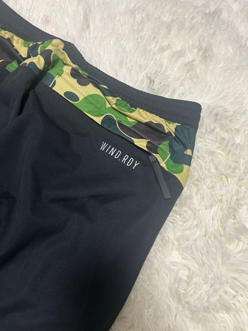 【極美品】アディダス×A BATHING APE　カモ　パンツ　サイズM