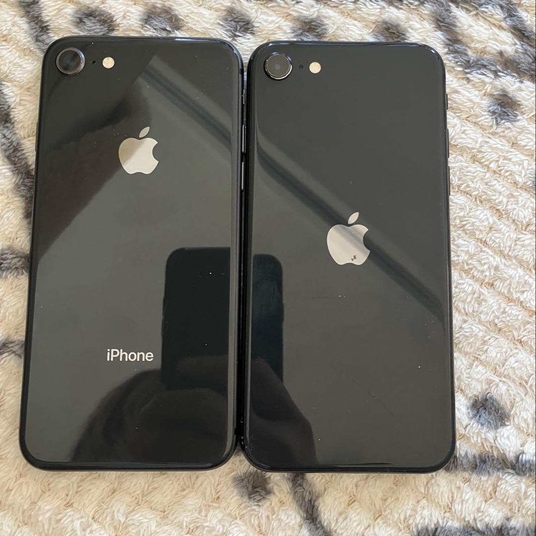 iPhone8 iPhoneSE ジャンク品　2個セット　スマホ