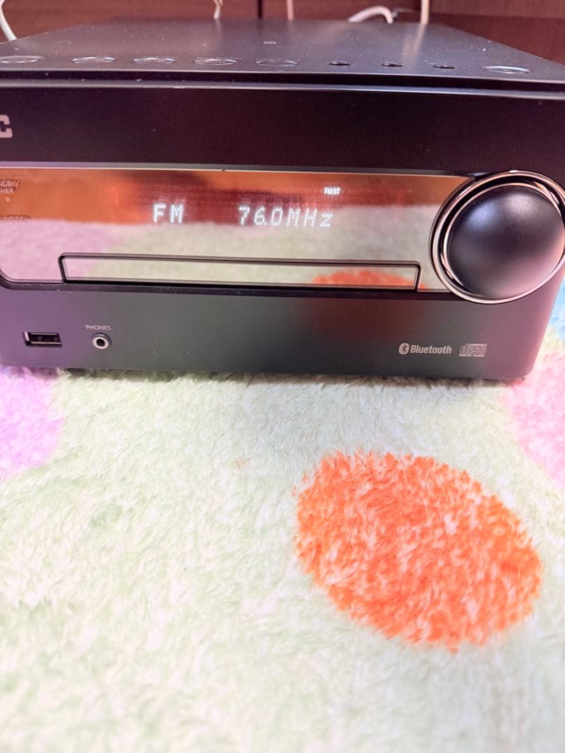 JVC ミニコンポ ウッドコーンスピーカー付き CA-EXS5 新古品