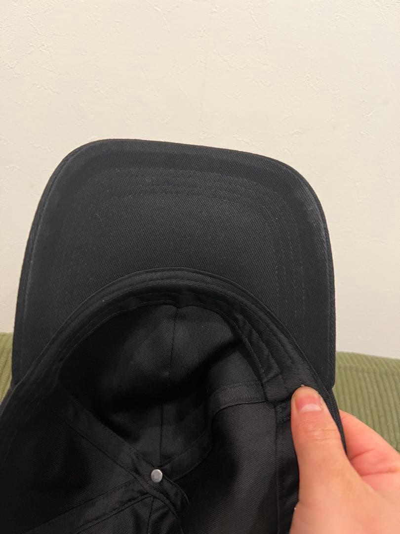 Acne Studios ブラック ベースボールキャップ