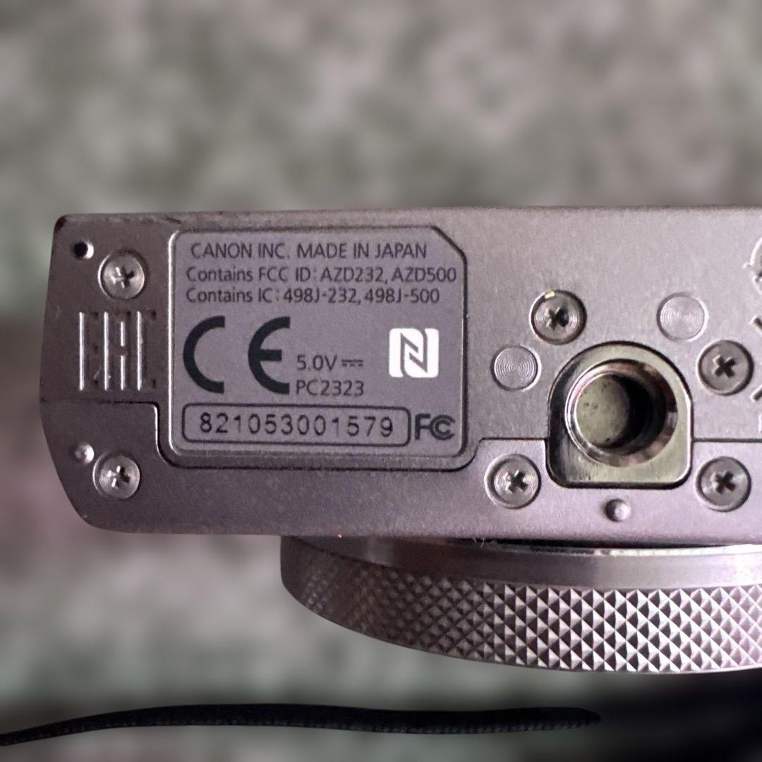 SI Canon PowerShot G9 X Mark II シルバー