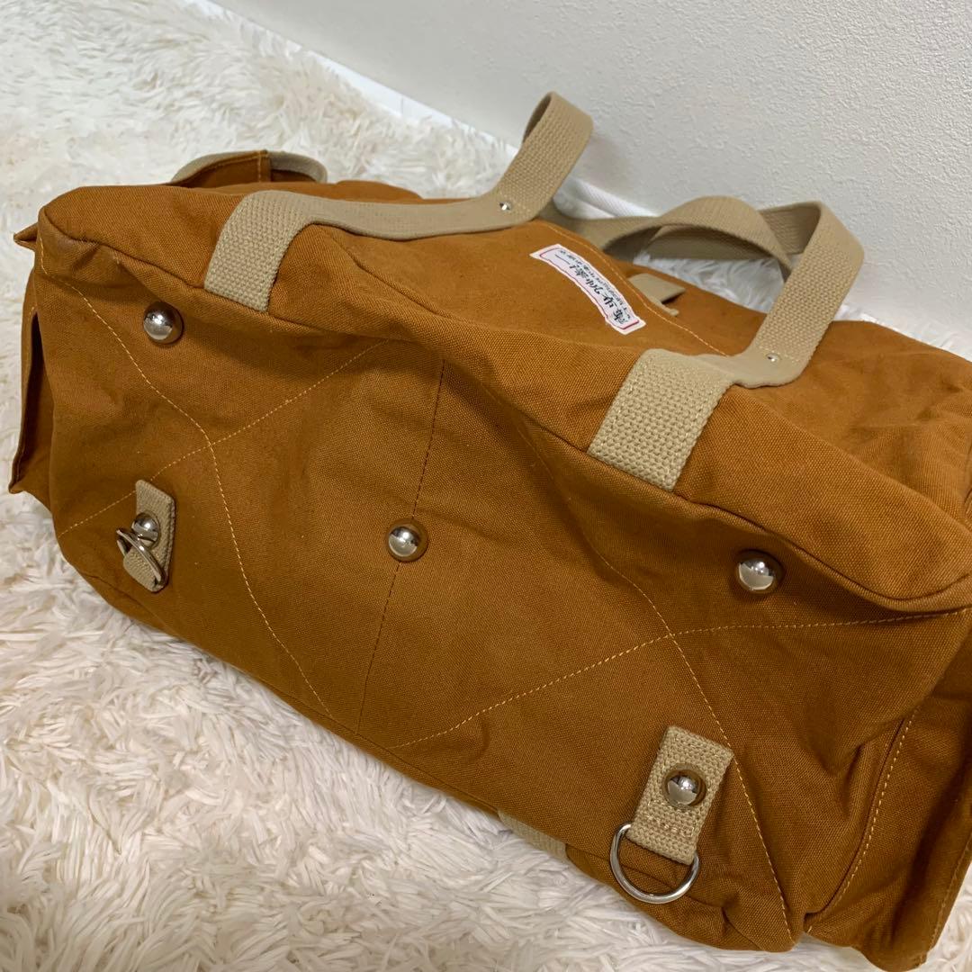 【一澤帆布製】ボストンバッグ ショルダーバッグ 2way 激レア