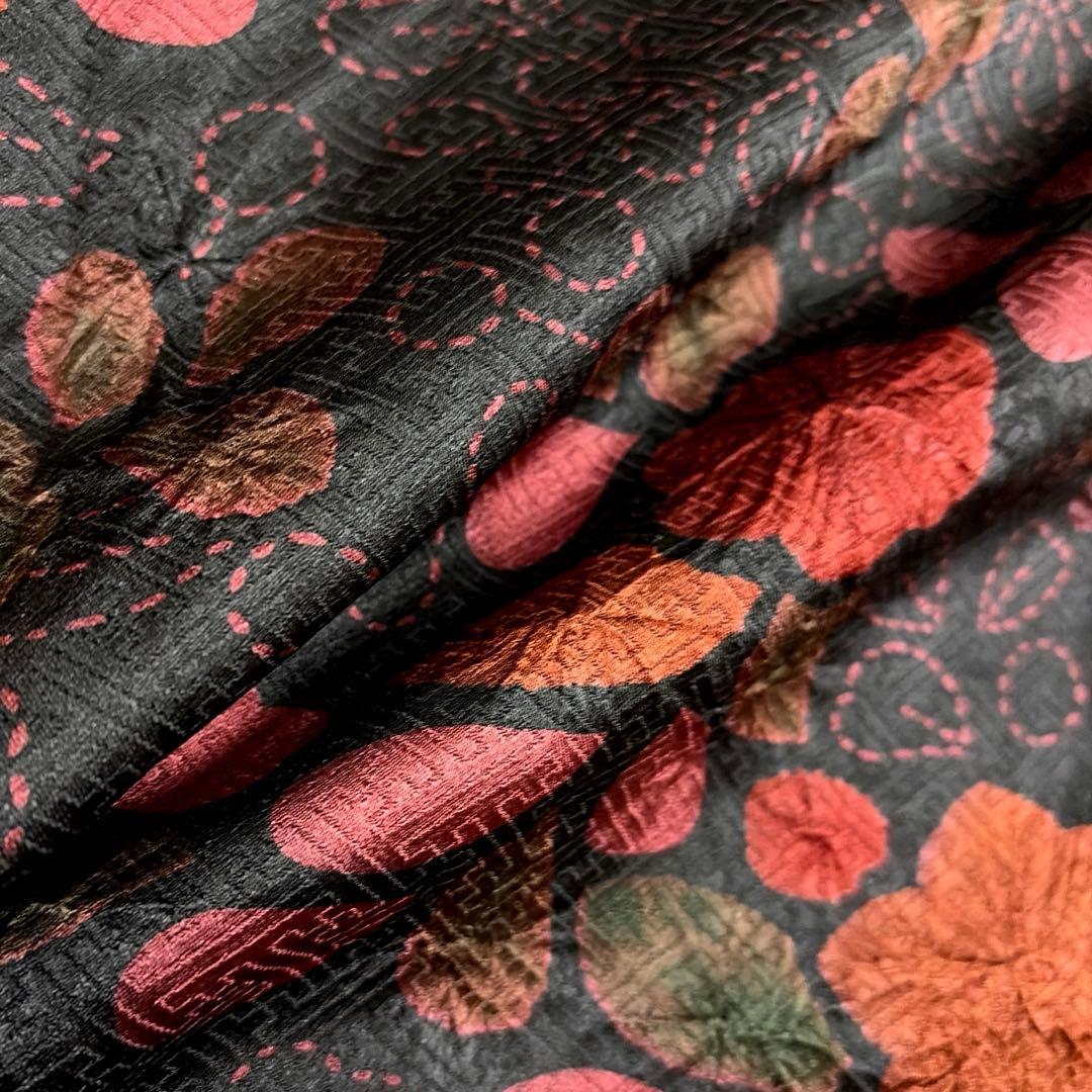 正絹　小紋《辻ヶ花》