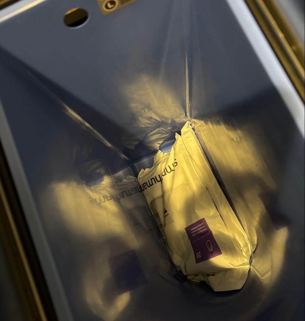 simplehuman シンプルヒューマン バタフライ ステップカン 18L