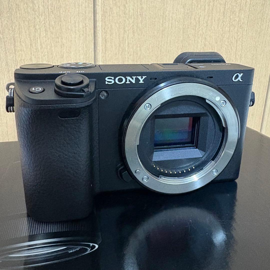 1,903ショット! SONY α6400 ボディ 本体 極上品 液晶保護付