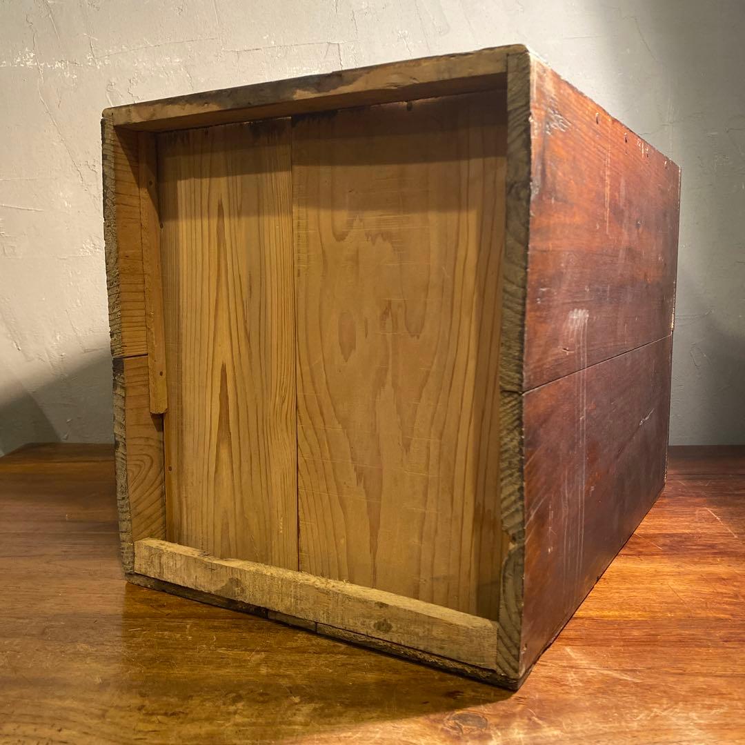 時代物 虫喰い 五段小引き出し 大正 昭和初期 小家具 古民家 骨董品 時代箪笥