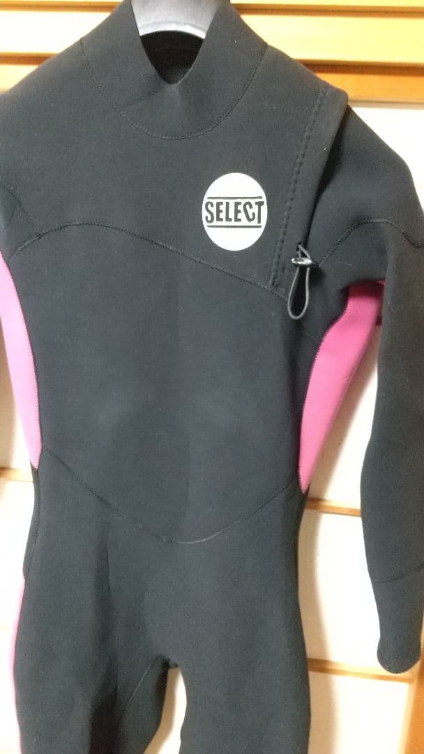 SELECT フルスーツ 黒/ピンク