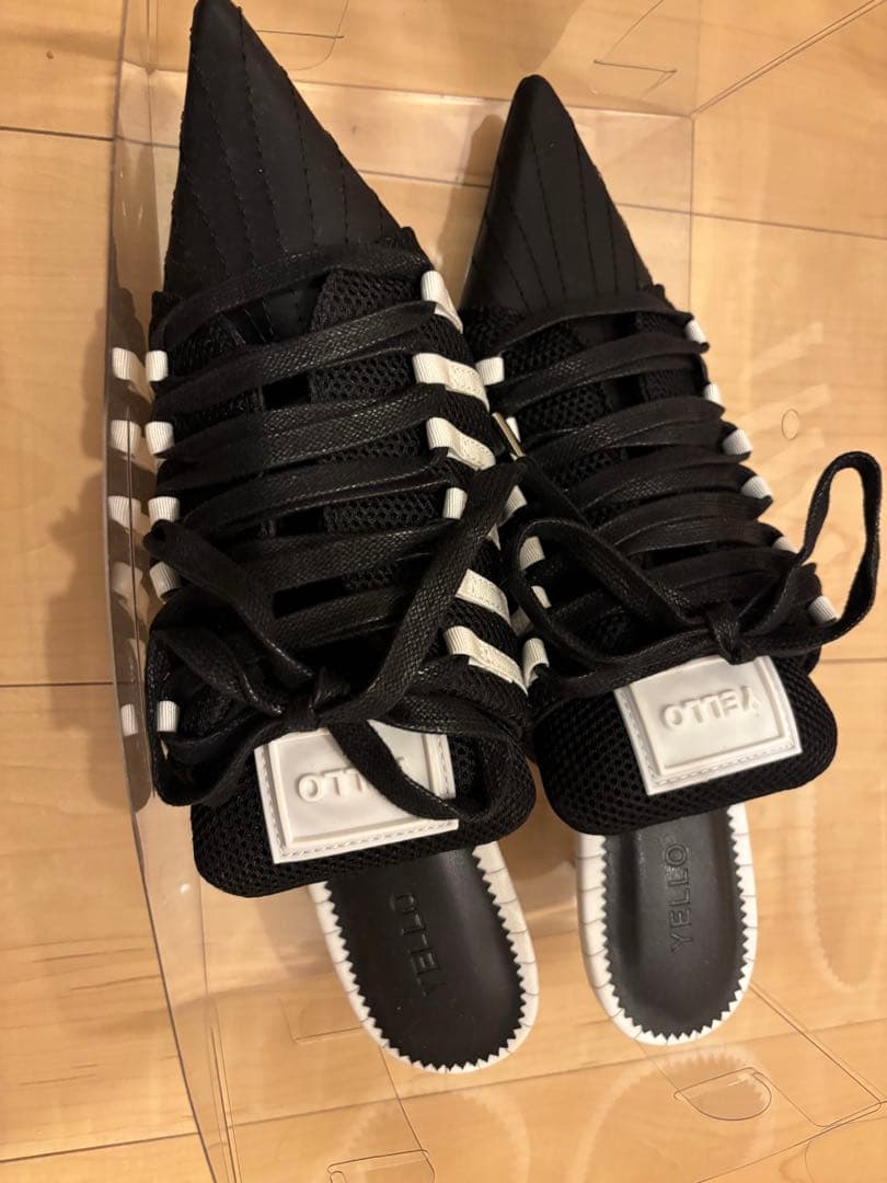 MONO LOW HEEL SNEAKER MULES Lサイズ