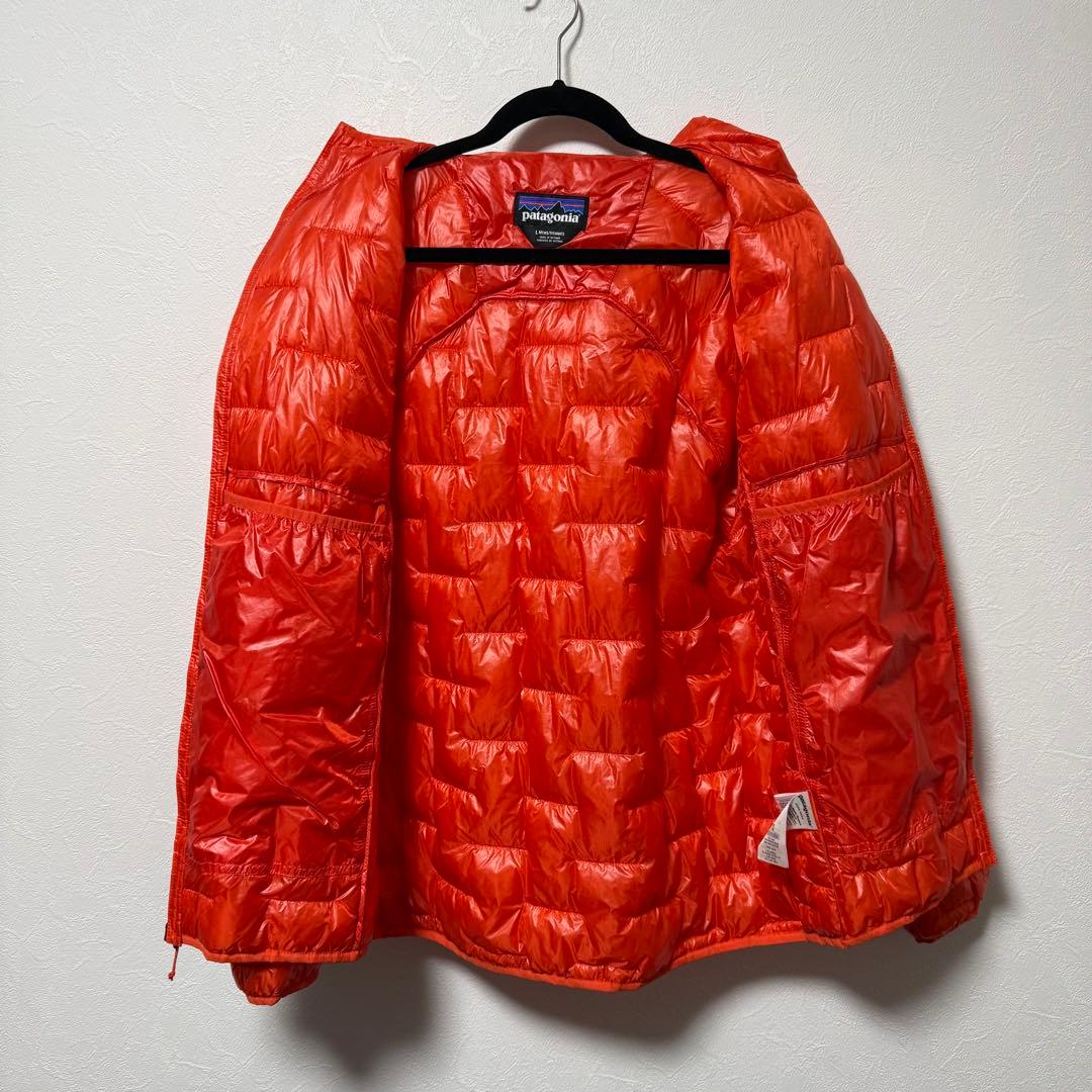 patagonia パタゴニア マイクロパフフーディ 84030 オレンジ