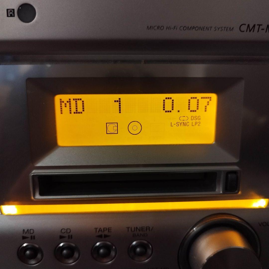 Sony CMT-M333NT メンテ済み / CD, MD, NetMD対応