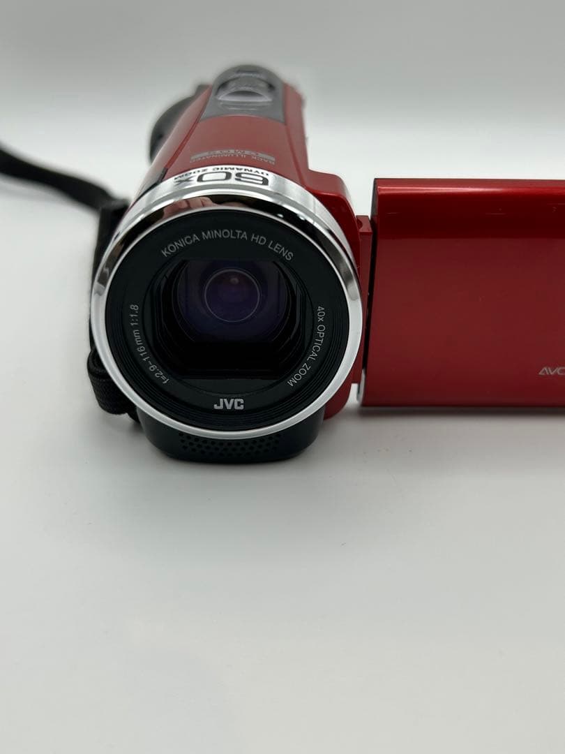 JVC ビデオカメラ　 GZ-E109-R レッド