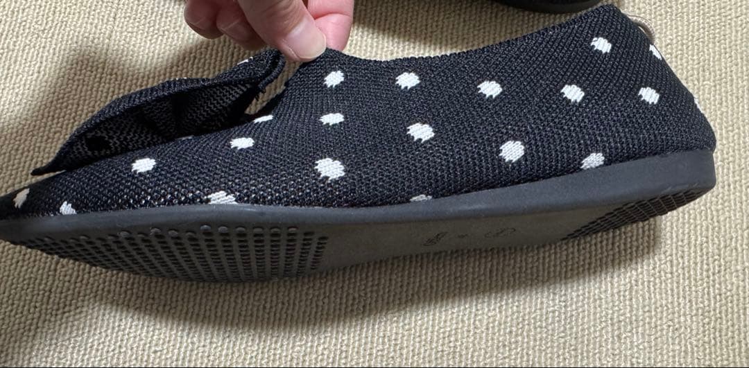 靴 Offen pointed-BUTTFEE Black & Ivory