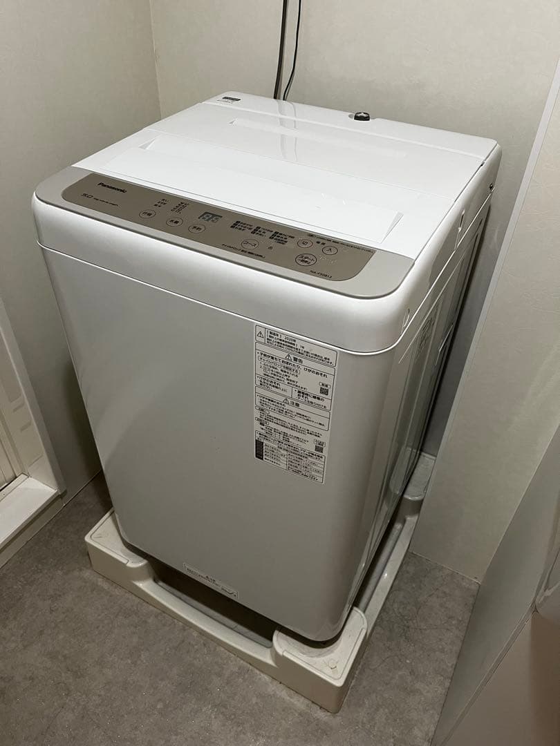 【送料込】2020年式Panasonic NA-F50B13 全自動洗濯機 本体