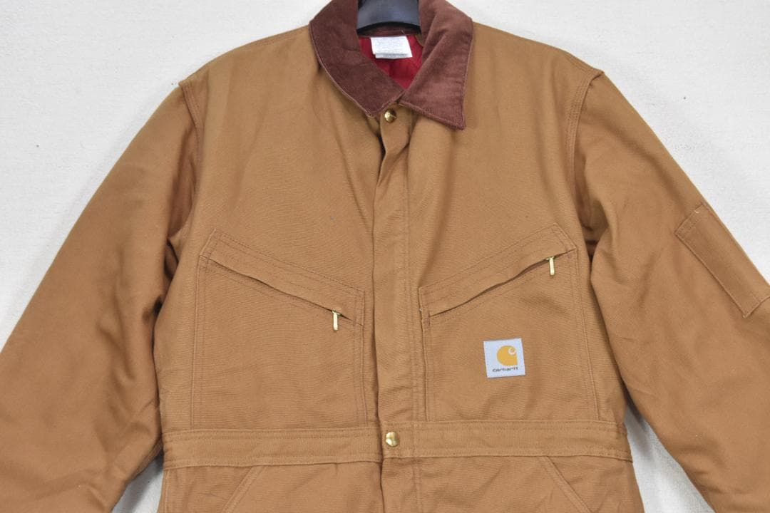 カーハート ライナー付ツナギ 美品 USA製 17067 Carhartt