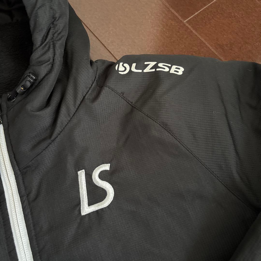 LZSB ブラック ベンチコート 中綿入り 150