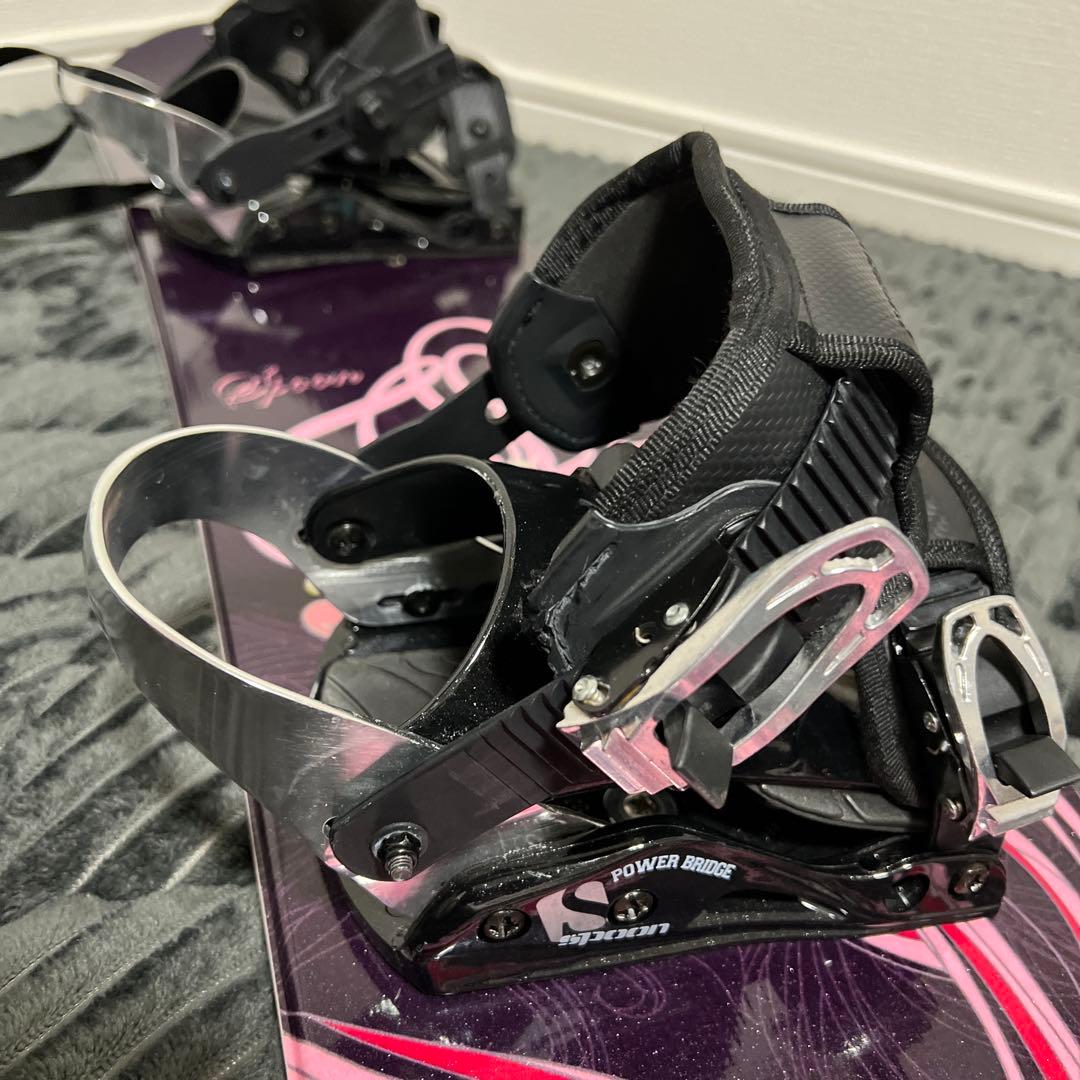 ◆美品◆spoon fly 137 ビンディング セット スノーボード