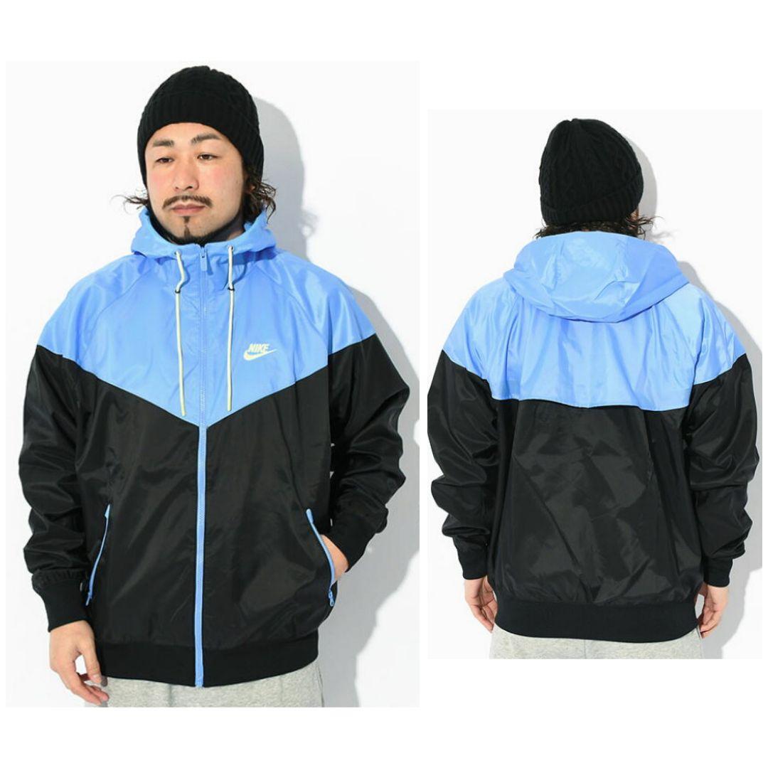 ナイキ UJ ナイロンジャケット アウター パーカー フーディ BL 新品 L