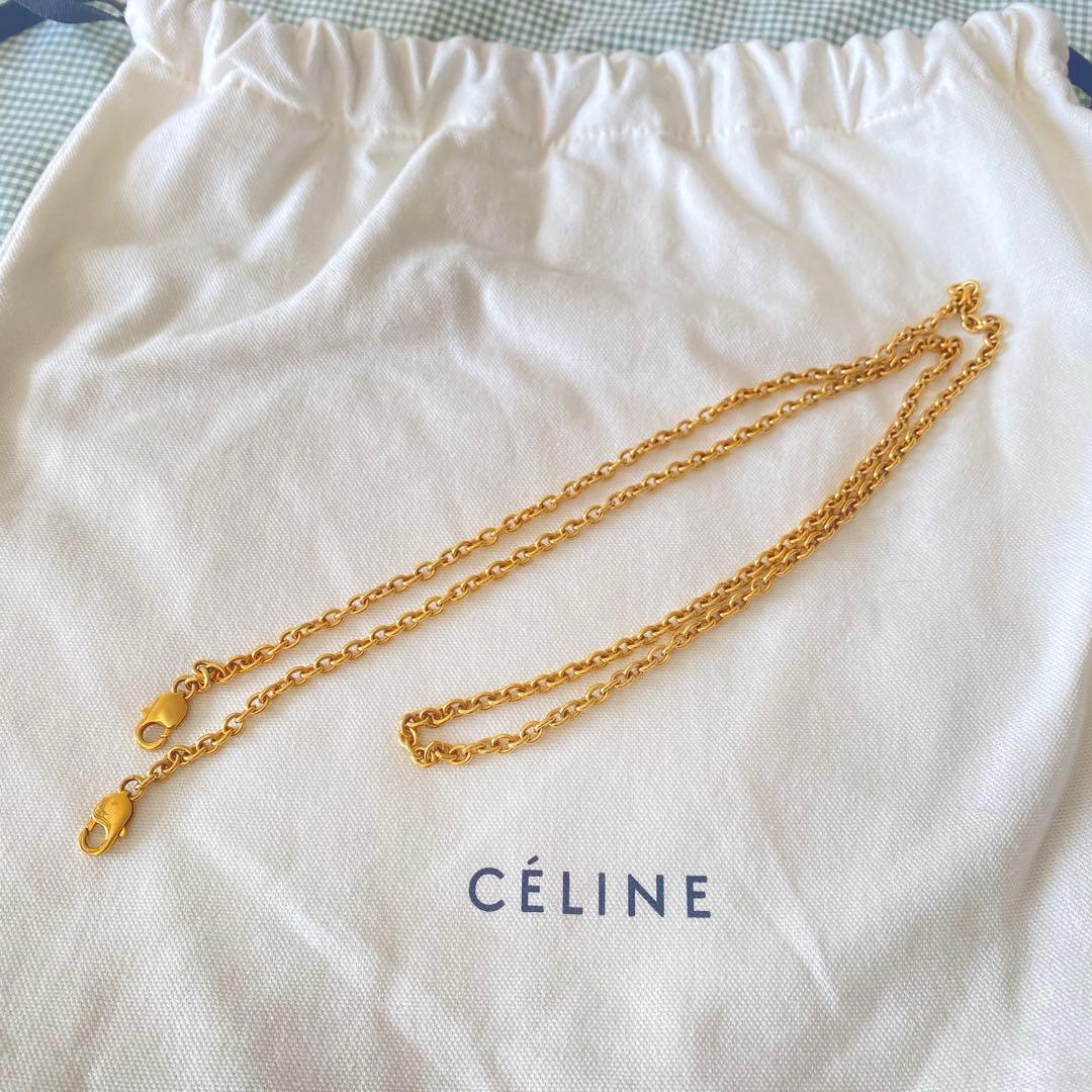 カ*シ様 CÉLINE セリーヌ レッドショルダーバッグ