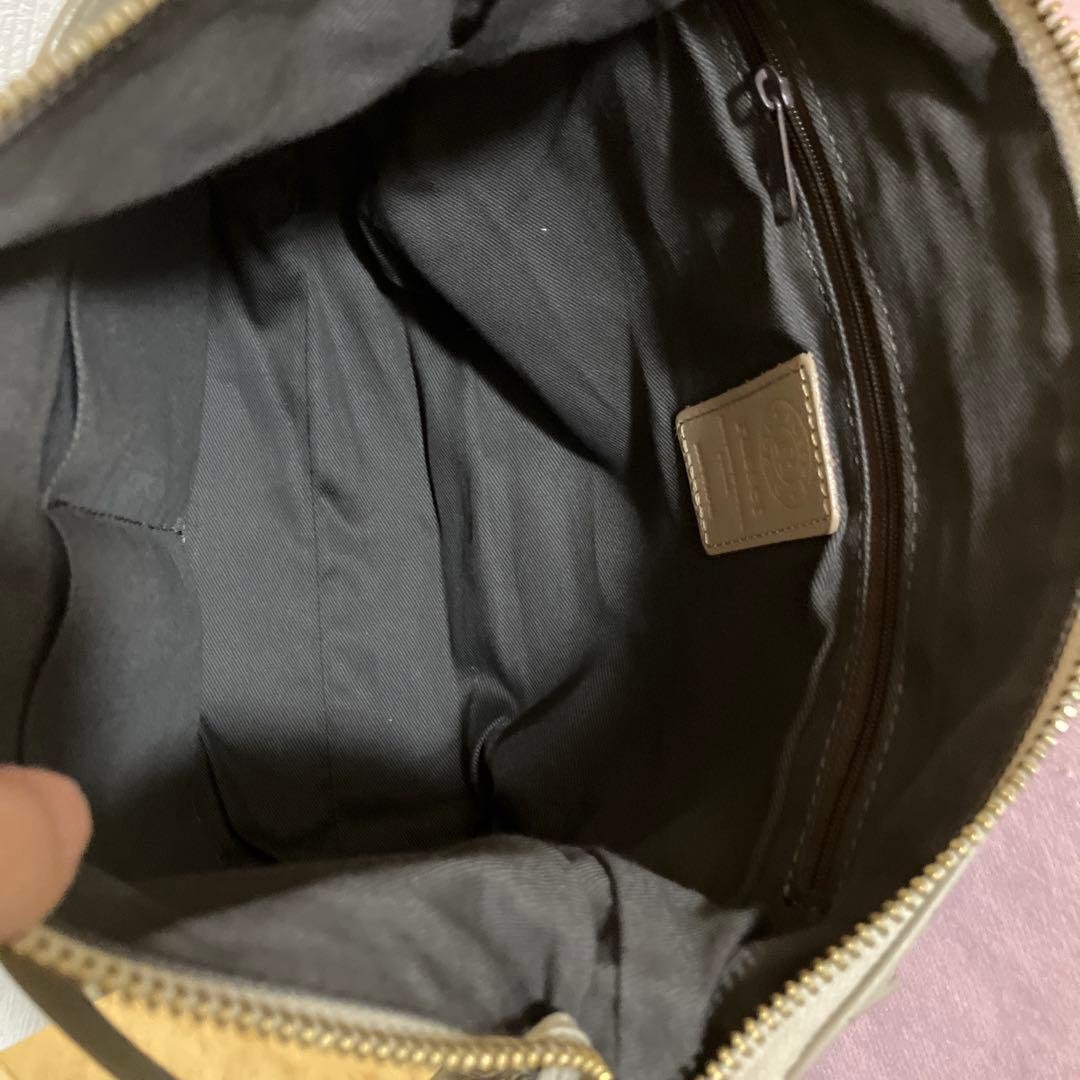 ☆最終お値下げ☆ラシット ソフトレザーショルダーバッグ　2way グレージュ