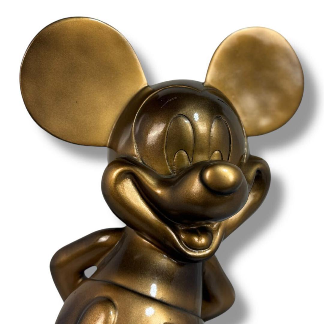 【希少品】Disney ミッキー ブロンズ像 3000体限定 約1998年