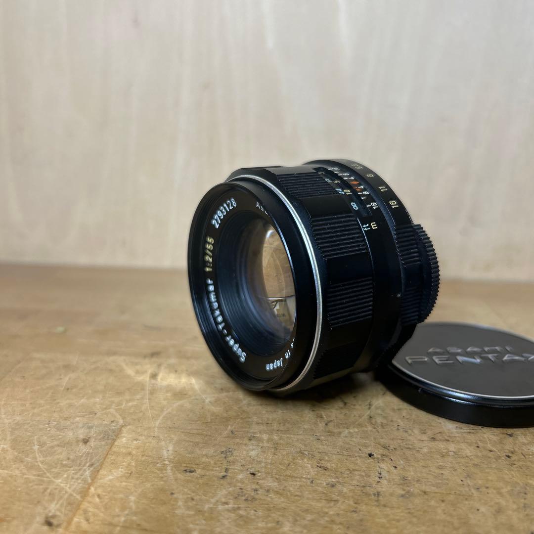 Pentax SP +Super Takumar 55 f2.0 完動品