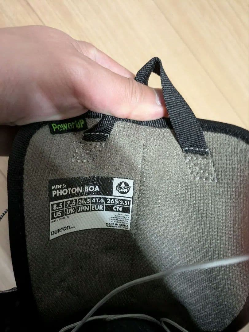 ア*ル様 Burton Photon　boa スノーボードブーツ ブラック