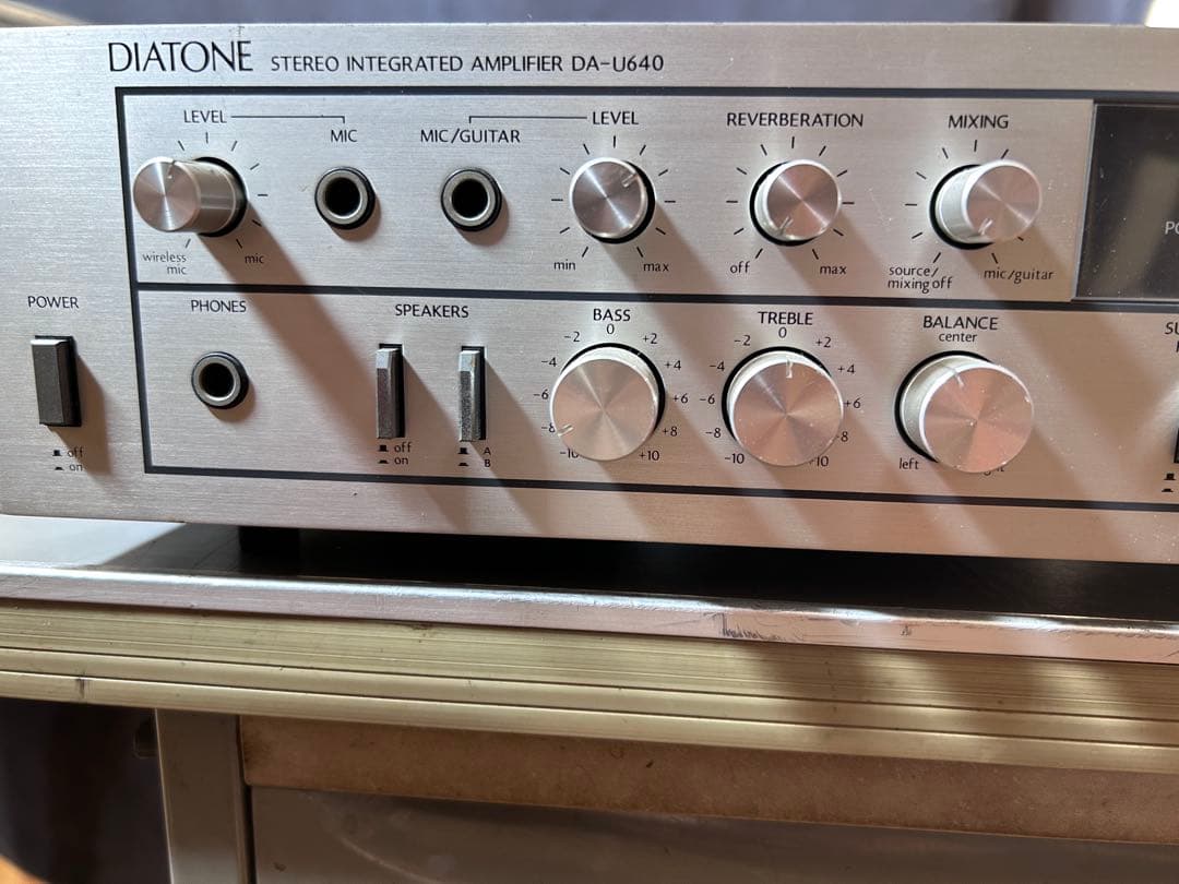 【DIATONE /プリメインアンプ/DA-U640】通電確認済