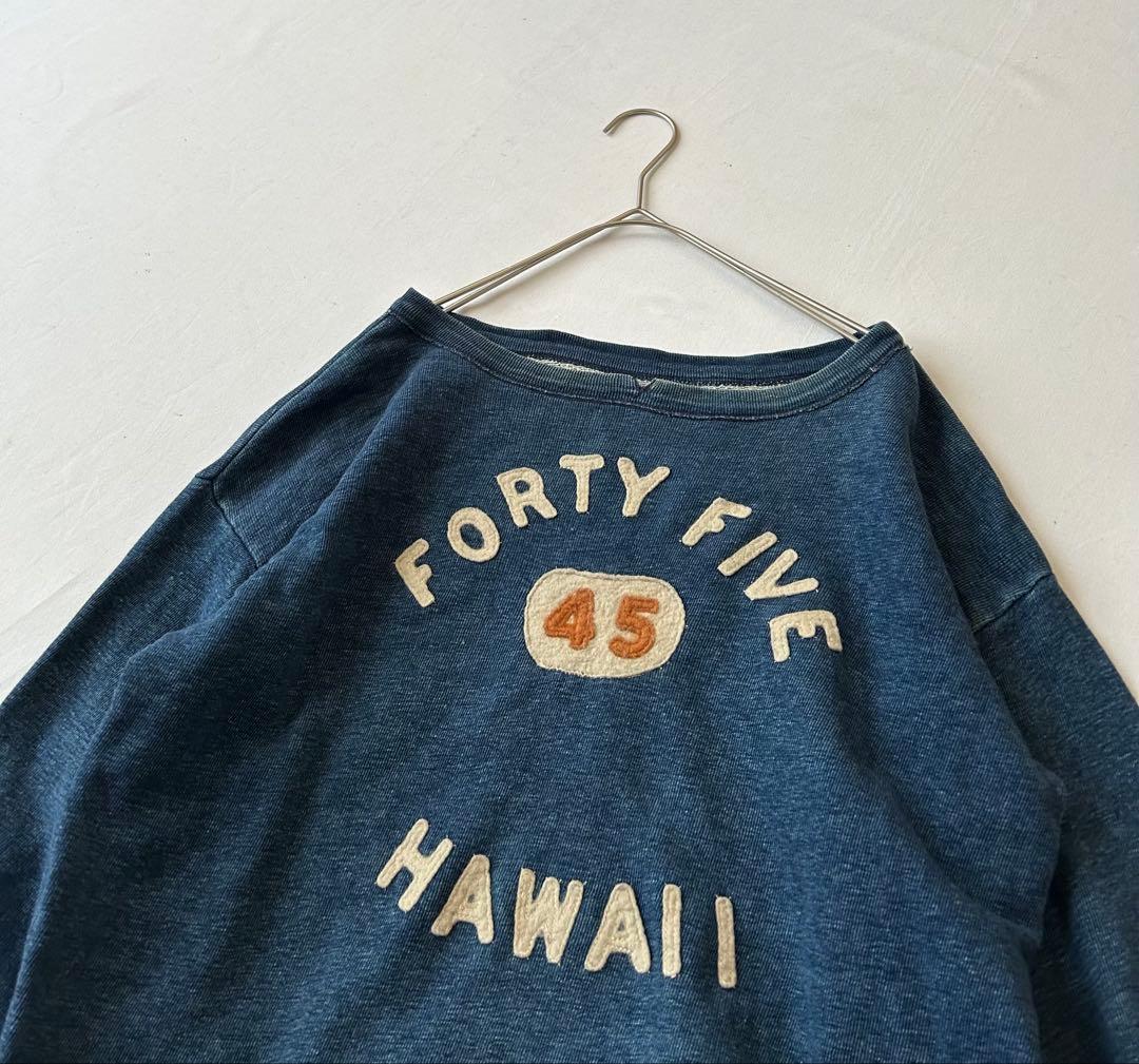 45rpm インディゴスウェット