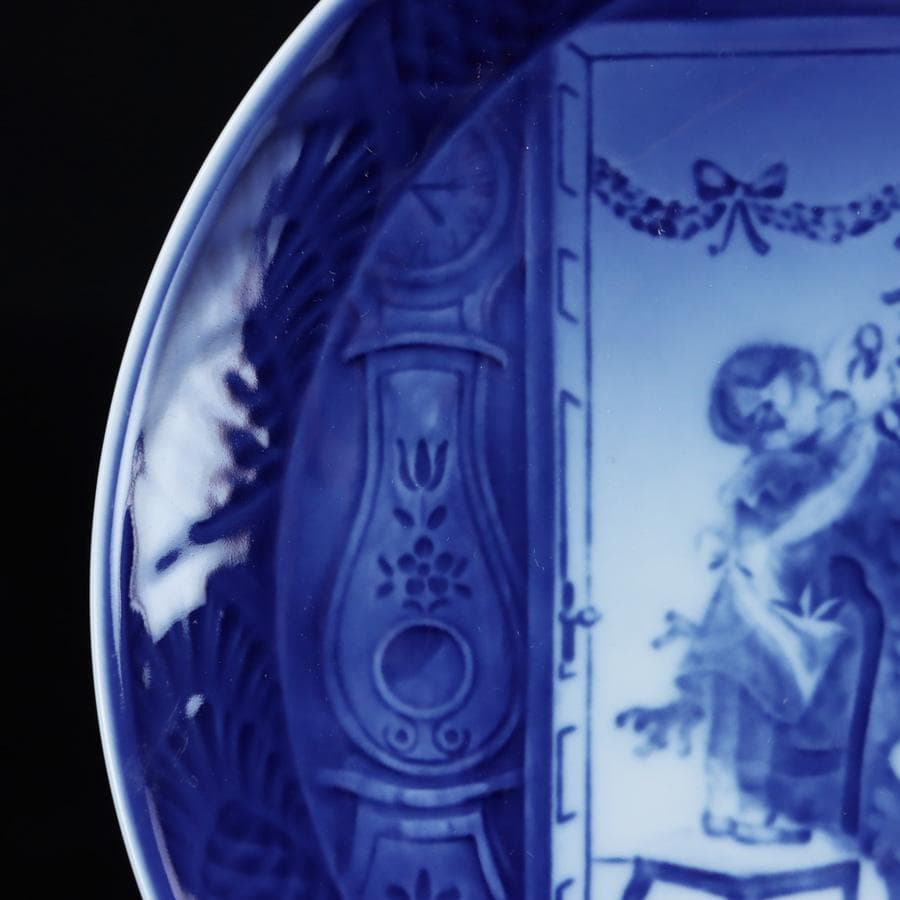 Y2549-34 ロイヤルコペンハーゲン イヤープレート 3枚セット