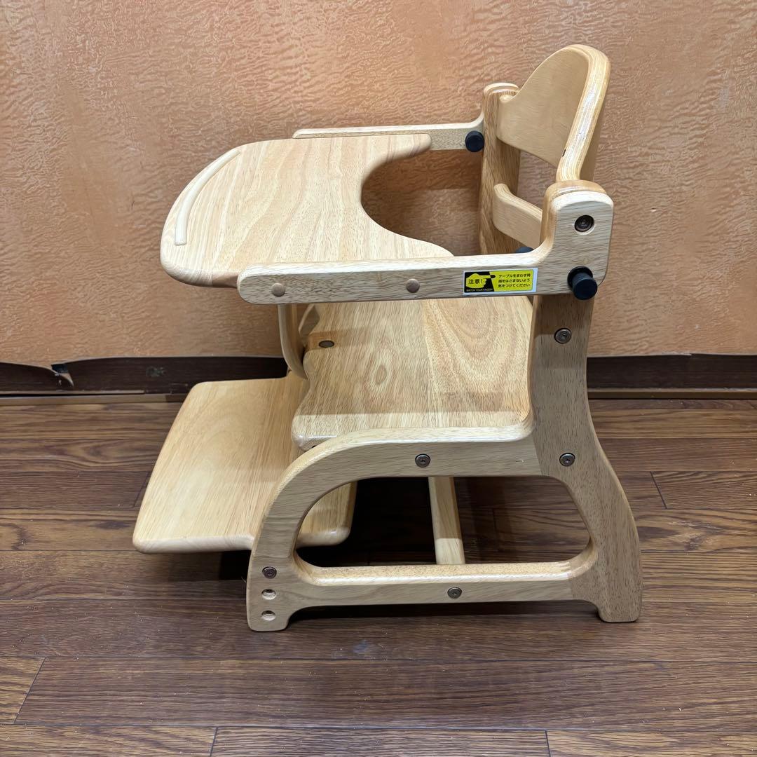 ☆美品☆【大和屋】すくすくローチェアII ナチュラル