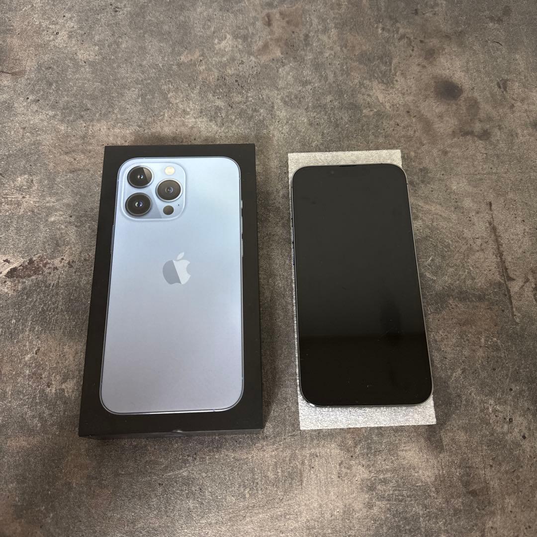 Apple iPhone 13 Pro 128GBシエラブルー本体（箱付き）