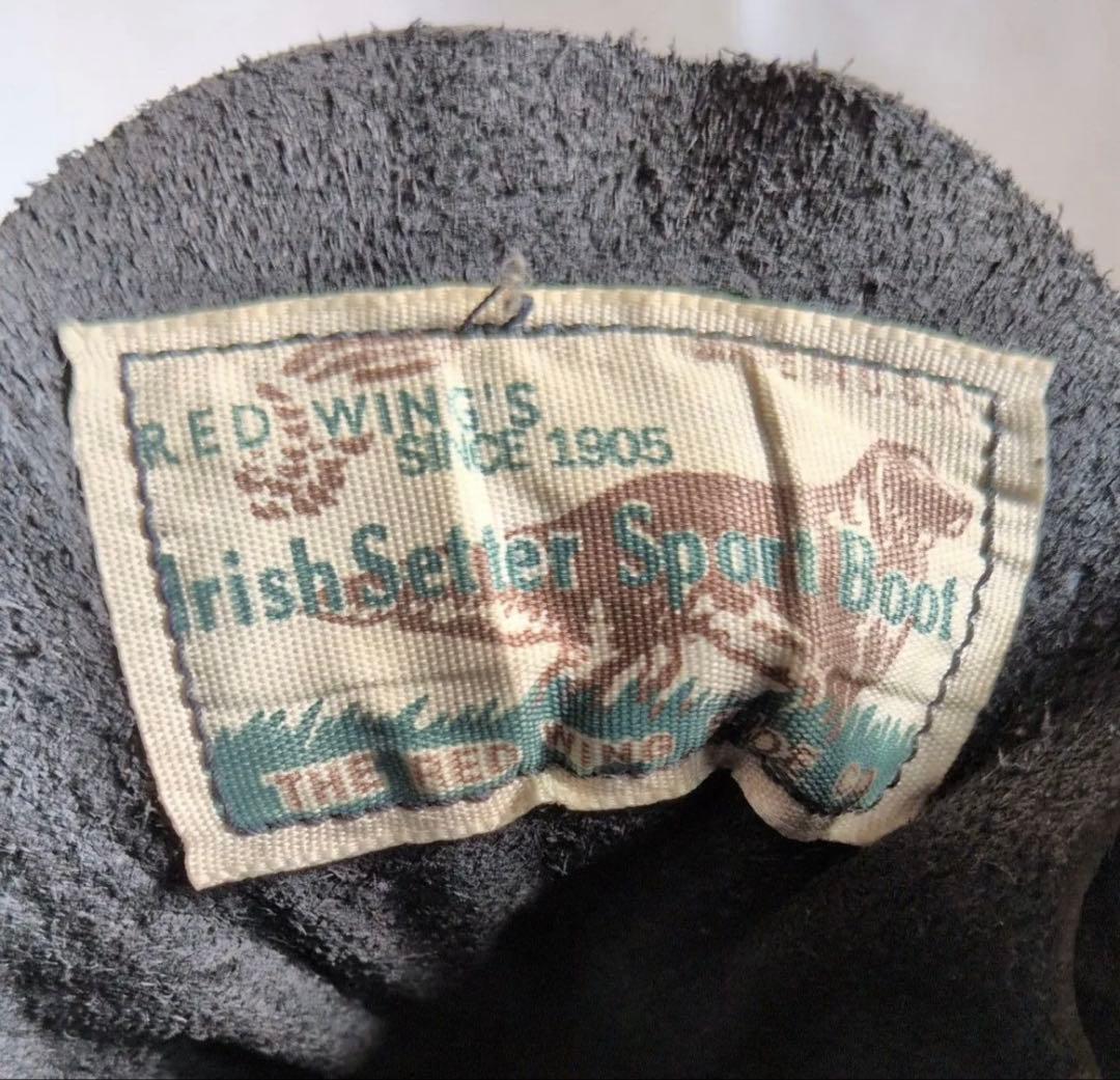 RED WING レッドウィング アイリッシュセッター スポーツブーツ ブラック