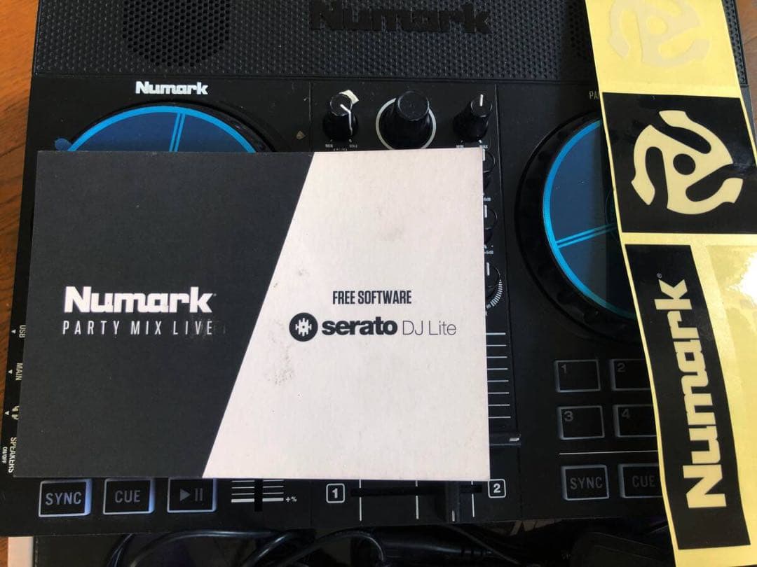 ⚫︎未使用級！Numark Party Mix Live DJコントローラー